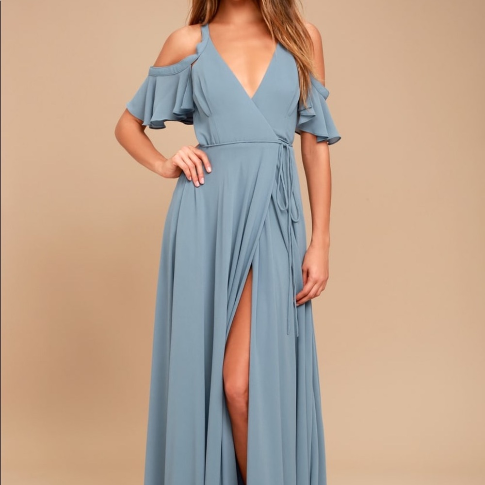 NWT Lulu’s Easy Listening Maxi Dress